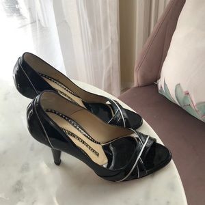 Jimmy Choo Patent Leather Black Maurice Shoe
